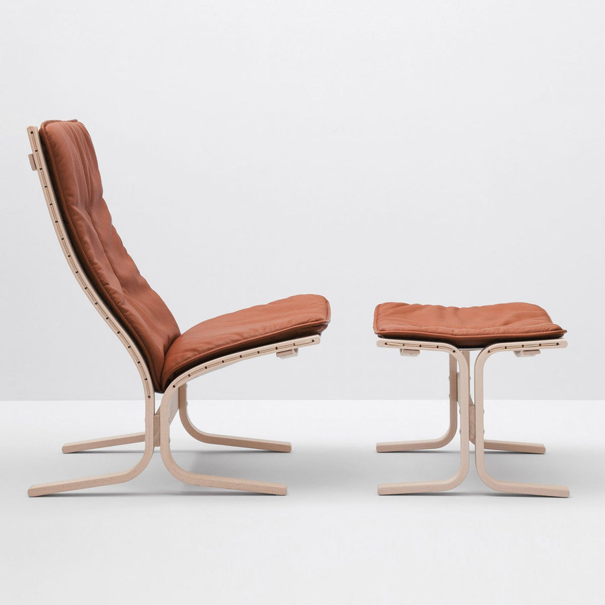 Pur_Norsk Siesta Fiora – eksempel på puter montert på stol. Kun valgt pute eller putesett selges.