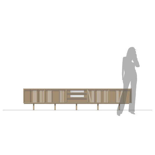 Abel - LP Konsoll - 300 cm