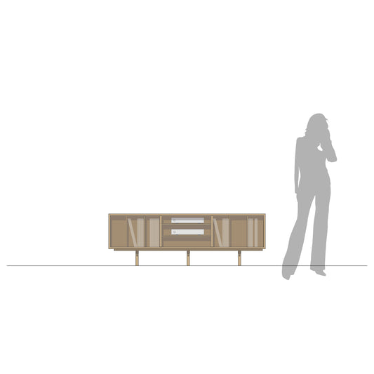 Abel - LP Konsoll - 180 cm
