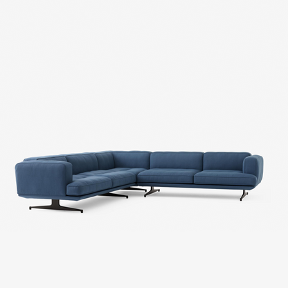 Pur_Norsk Inland AV41 – &Tradition. Hjørnesofa i Vidar 733 med sort understell.