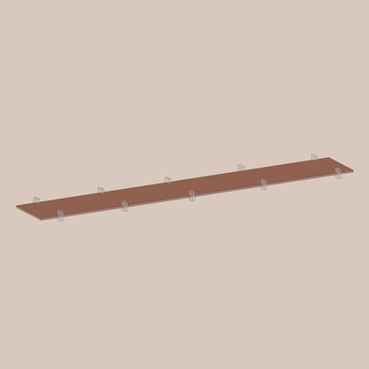 Abel system - Hylleplate Gulvmodell - 31 x 280 cm