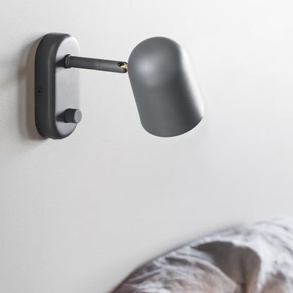 Buddy - Vegglampe - Mørk Grå
