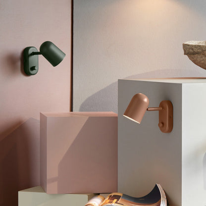Buddy - Vegglampe - Mørk Grå