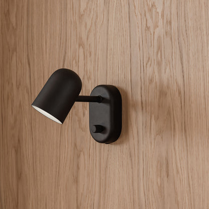 Buddy - Vegglampe - Mørk Grå