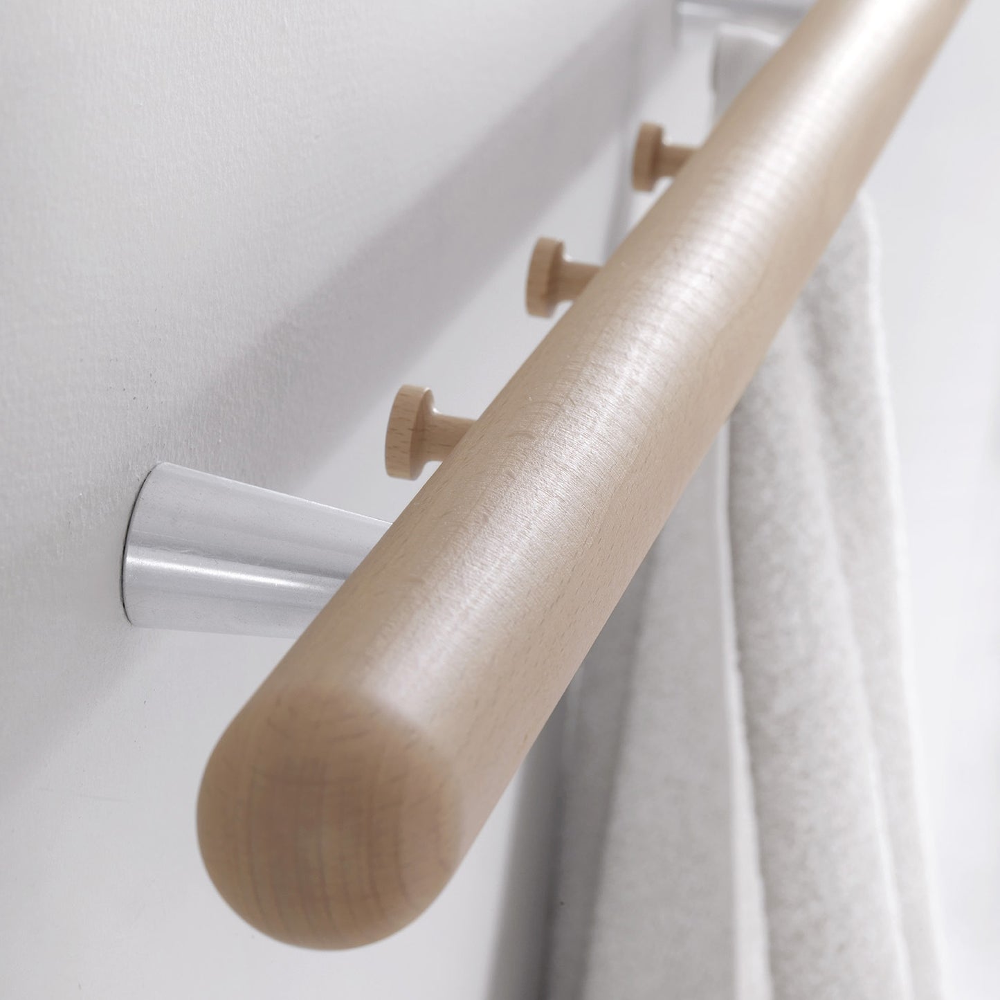 Haldar - knaggrekke - Eik 60 / 90 / 120 cm