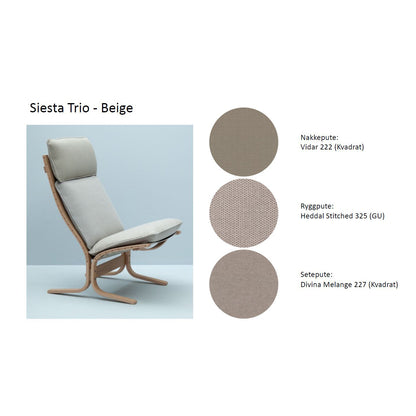 Siesta Trio - Tekstil - Beige