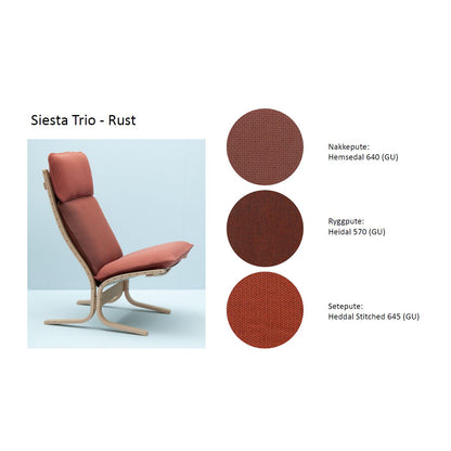 Siesta Trio Tekstil - Rust