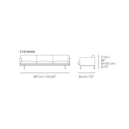 Outline - 3.5 seter - 255 cm