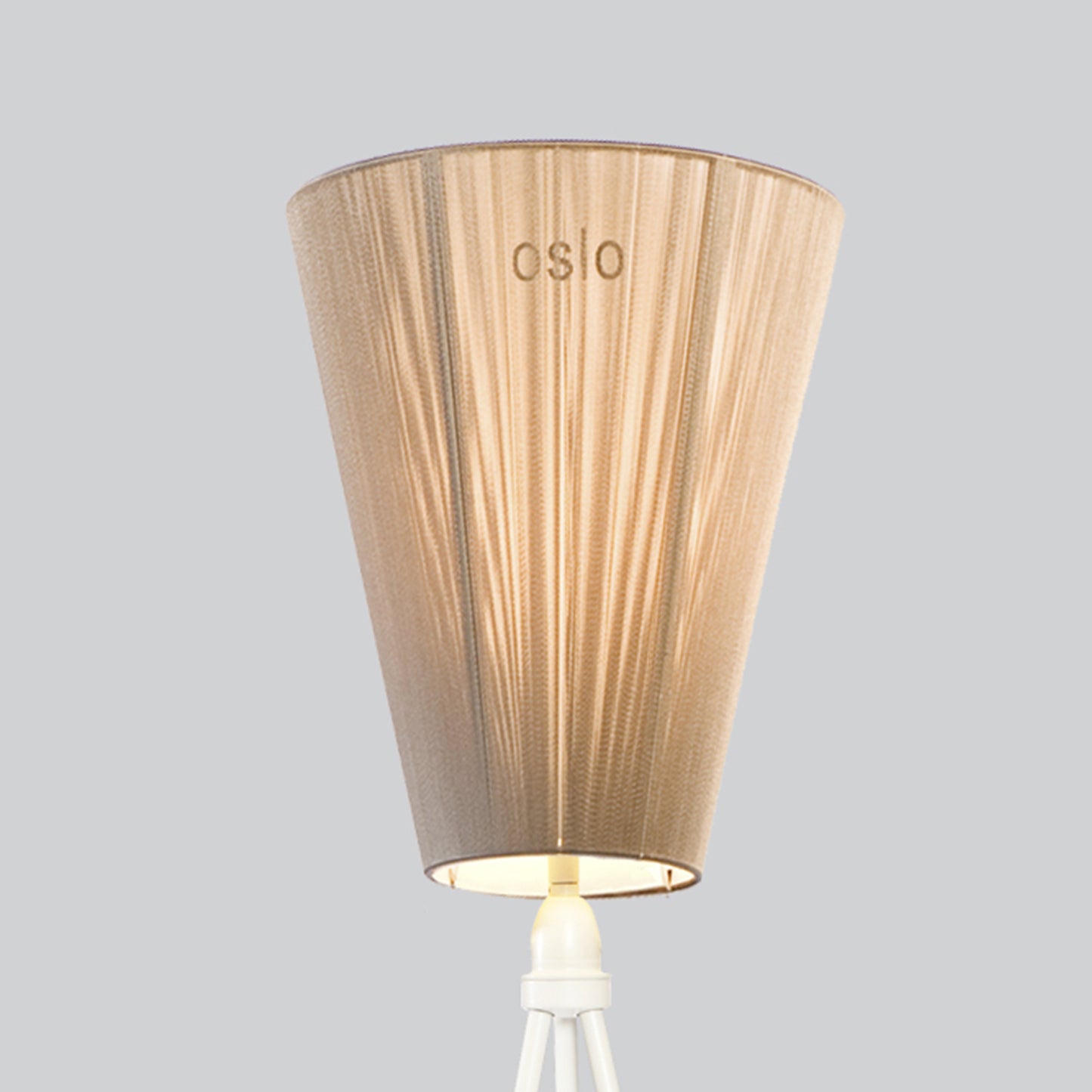 Oslo Wood - Beige Skjerm