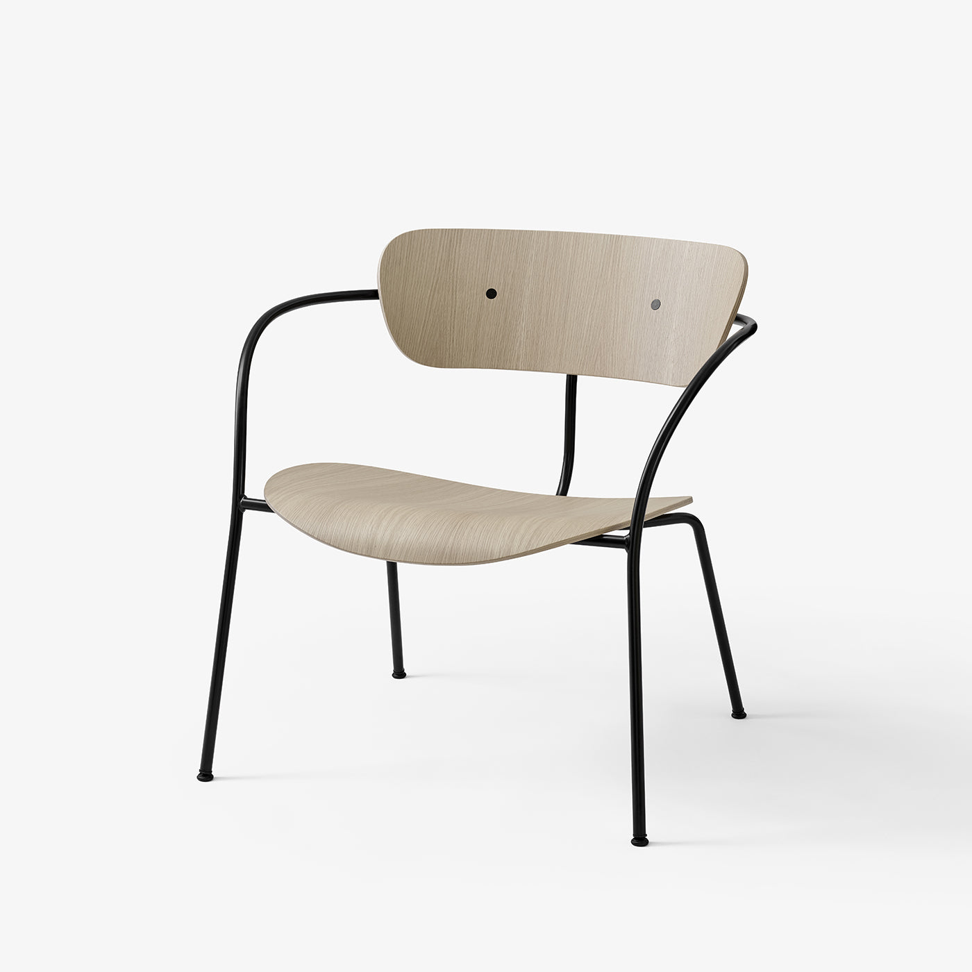 Pavilion AV5 - Loungestol - Lakkert eik